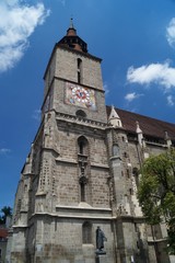 Fototapeta na wymiar Black Church (Biserica Neagra), Romania, Transylvania, Brasov 