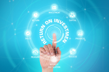 ROI TECHNOLOGY COMMUNICATION TOUCHSCREEN FUTURISTIC CONCEPT