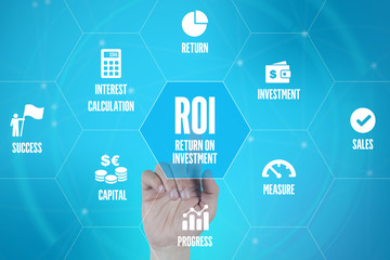 ROI TECHNOLOGY COMMUNICATION TOUCHSCREEN FUTURISTIC CONCEPT