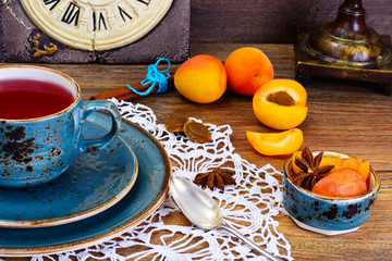 Hibiscus Tea c Jam from Apricots