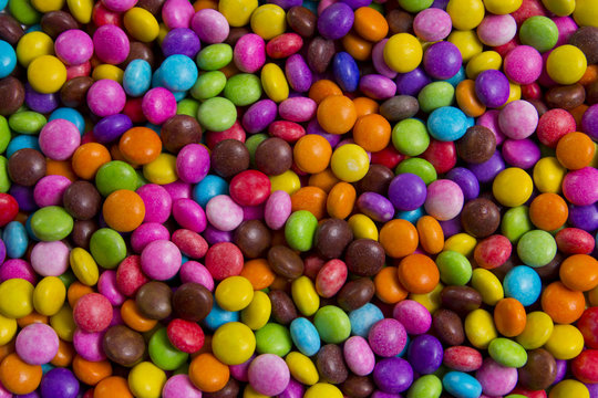 Rainbow candy.