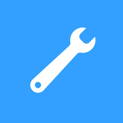Wrench - vector icon.