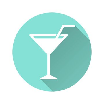 Cocktail - vector icon