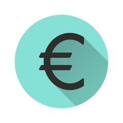 Euro - vector icon