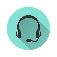Headphone - vector icon