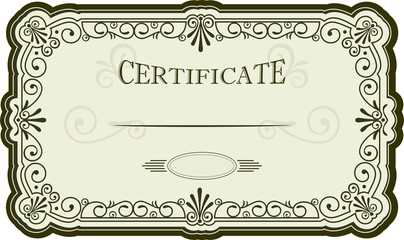 Certificate or diploma, banner, coupon and voucher desig
