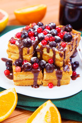 Belgian waffles