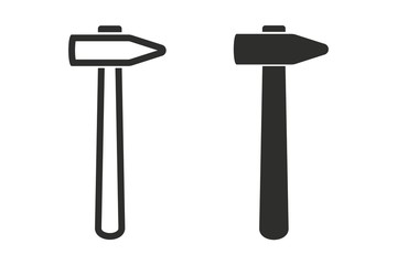 Hammer - vector icon.