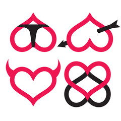 Love and sex icon collection