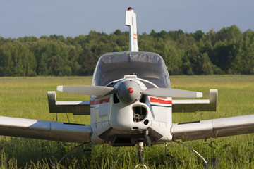 Old sports plane