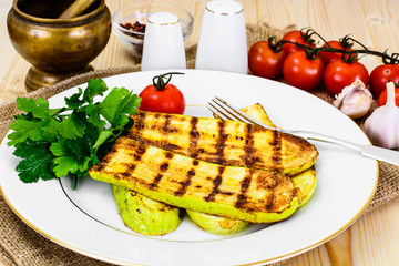 Courgettes Zucchini Grill