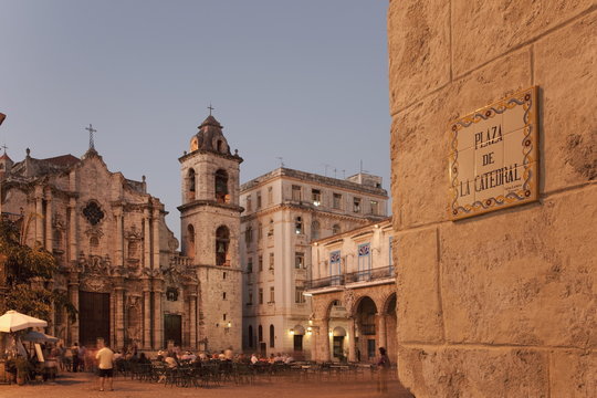 Plaza de la Catedral, Havana, Cuba