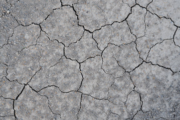 cracked soil