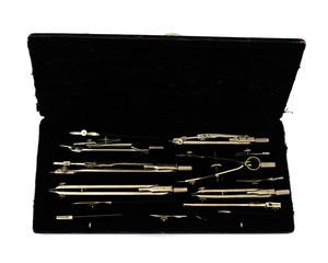 Pair of Compasses and Other Drawing Instruments