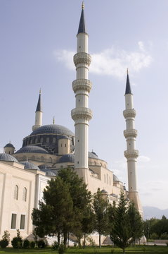 The Azadi Mosque, Ashgabad, Turkmenistan