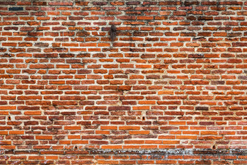 Brick wall, ideal for backgrounds and textures.