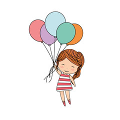 balloons party design 