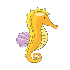 sea horse design 