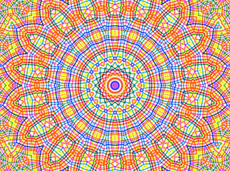 Abstract background with bright pattern