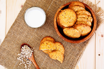 Cookies Cereal with Milk