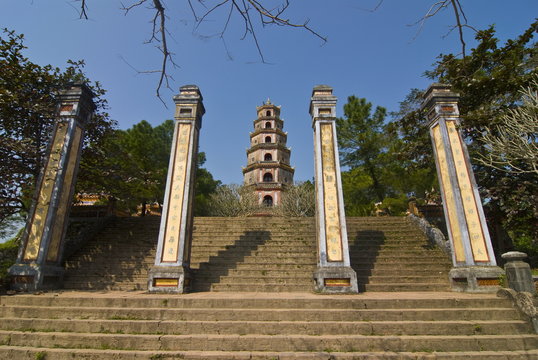 Thien Mu Pagoda, Hue Vietnam