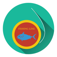 Icon of fishing line