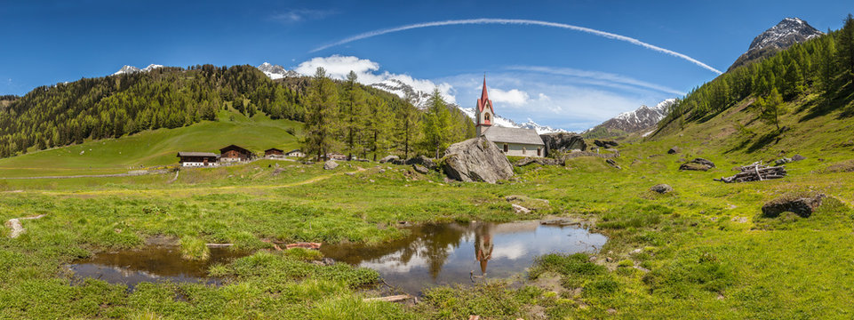 Heilig Geist Kirche in Kasern, Hinteres Ahrntal