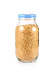 sugar close up isolated on white background