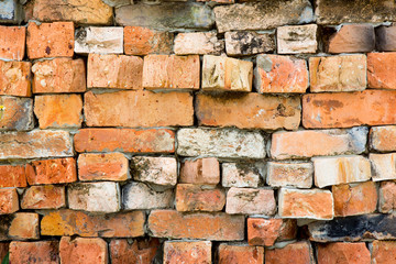 Background of brick wall texture