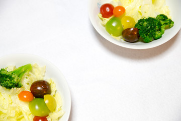 Various color of tomatoes