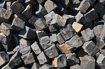 pavement details, cobblestone, stone blocks