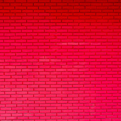 Fototapeta na wymiar pink brick wall texture