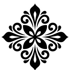 Oriental Abstract Vector Pattern