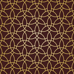 Seamless Vector Pattern in Arabian Style
