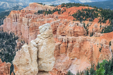 Hoodoo Pinnacle Stones at Bryce Canyon National Park, Utah,  USA