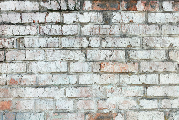 texture; vintage brick texture, painted brick wall texture; 