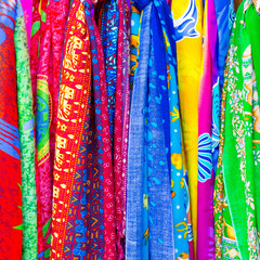 colorful  of clothes