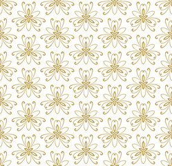 Floral Fine Seamless Pattern