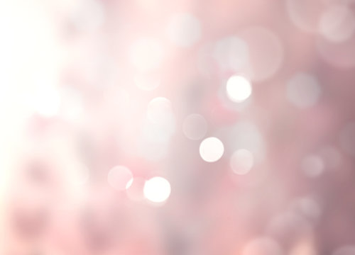 Soft pink blurred abstract natural glowing background.