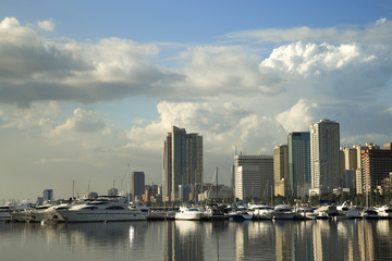 Fototapeta na wymiar Manila seaside