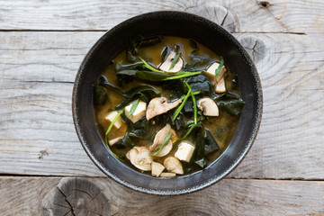 Asian seafood soup