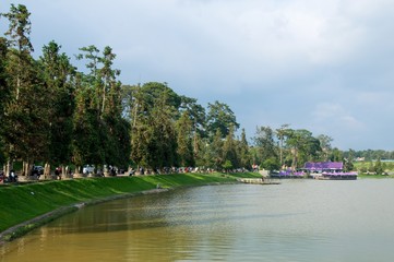 Xuan Huong lake, Dalat city, Vietnam