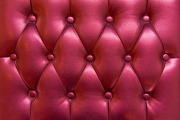 Red color sofa