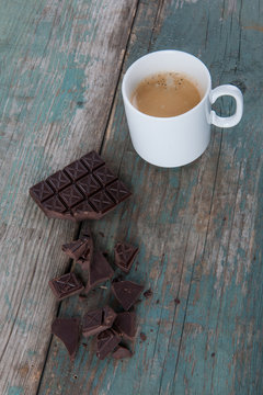 Chocolate and coffee