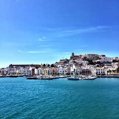 Fototapeta na wymiar Ibiza's View in Spain
