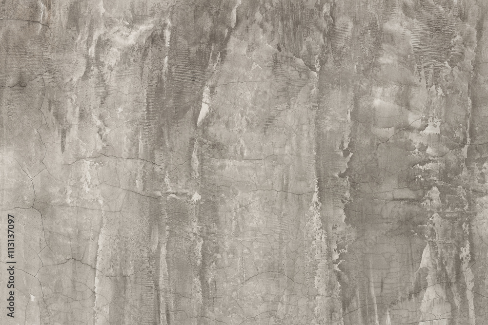 Poster design on cement for pattern and background