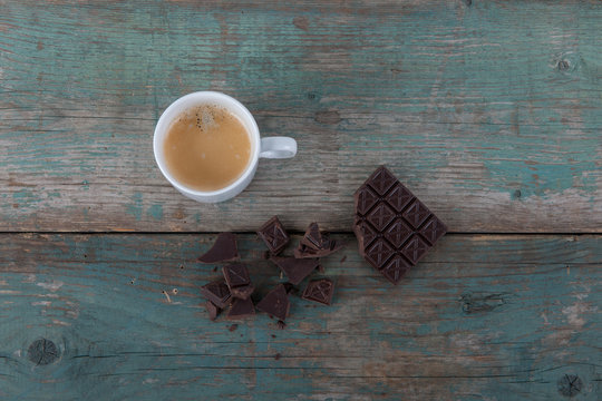 Chocolate and coffee