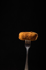 Homemade potato croquettes