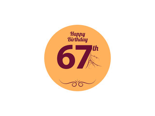 Happy Birthday vintage logo