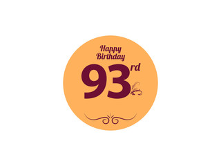 Happy Birthday vintage logo